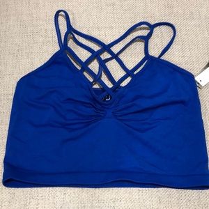 Aqua Strappy Bralette